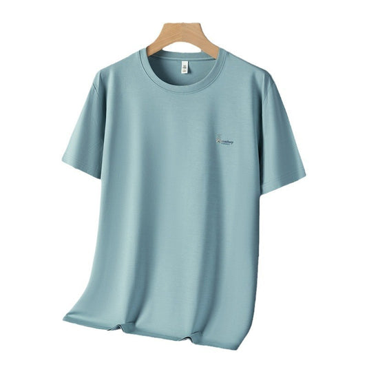 T-shirt à col rond en coton ICE antibactérien homme