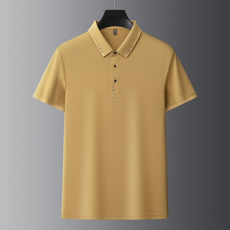 Polo d'été confortable, respirant et frais pour homme