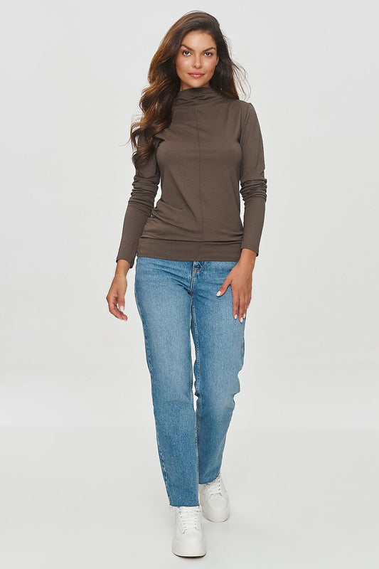 Chemisier model 200135 Makadamia