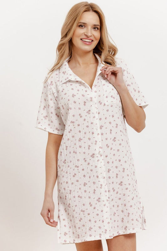 Chemise de nuit model 216255 Taro - Nainette.fr