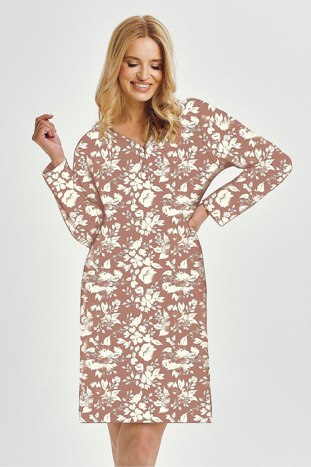 Chemise de nuit model 216258 Taro - Nainette.fr