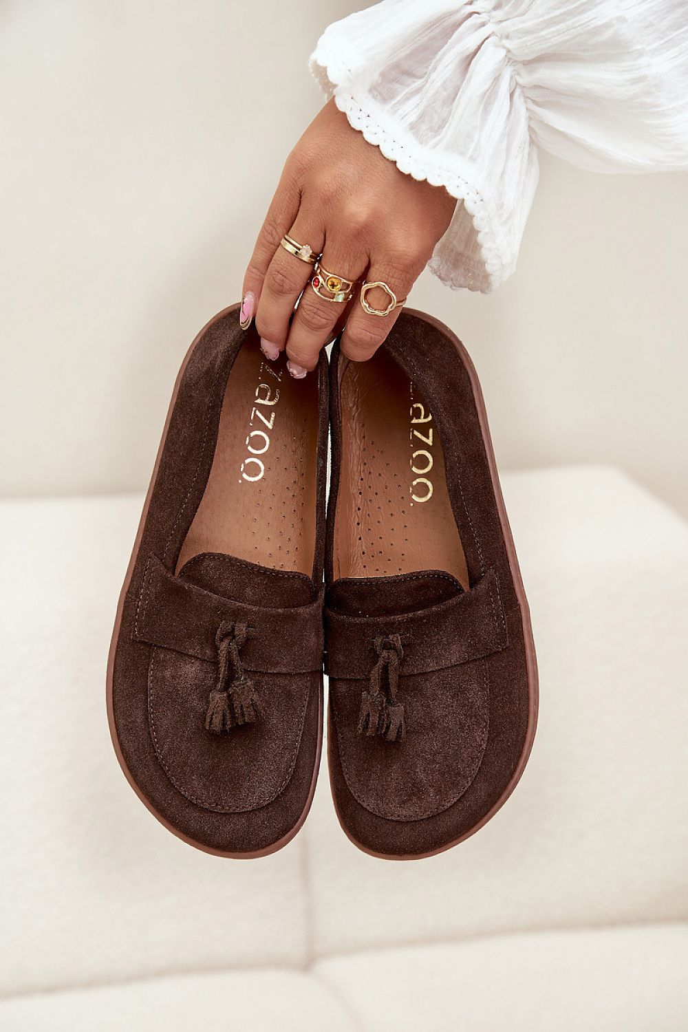 Moccasins model 218922 Step in style