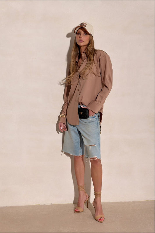 Chemise manche longue model 224033 Roco Fashion