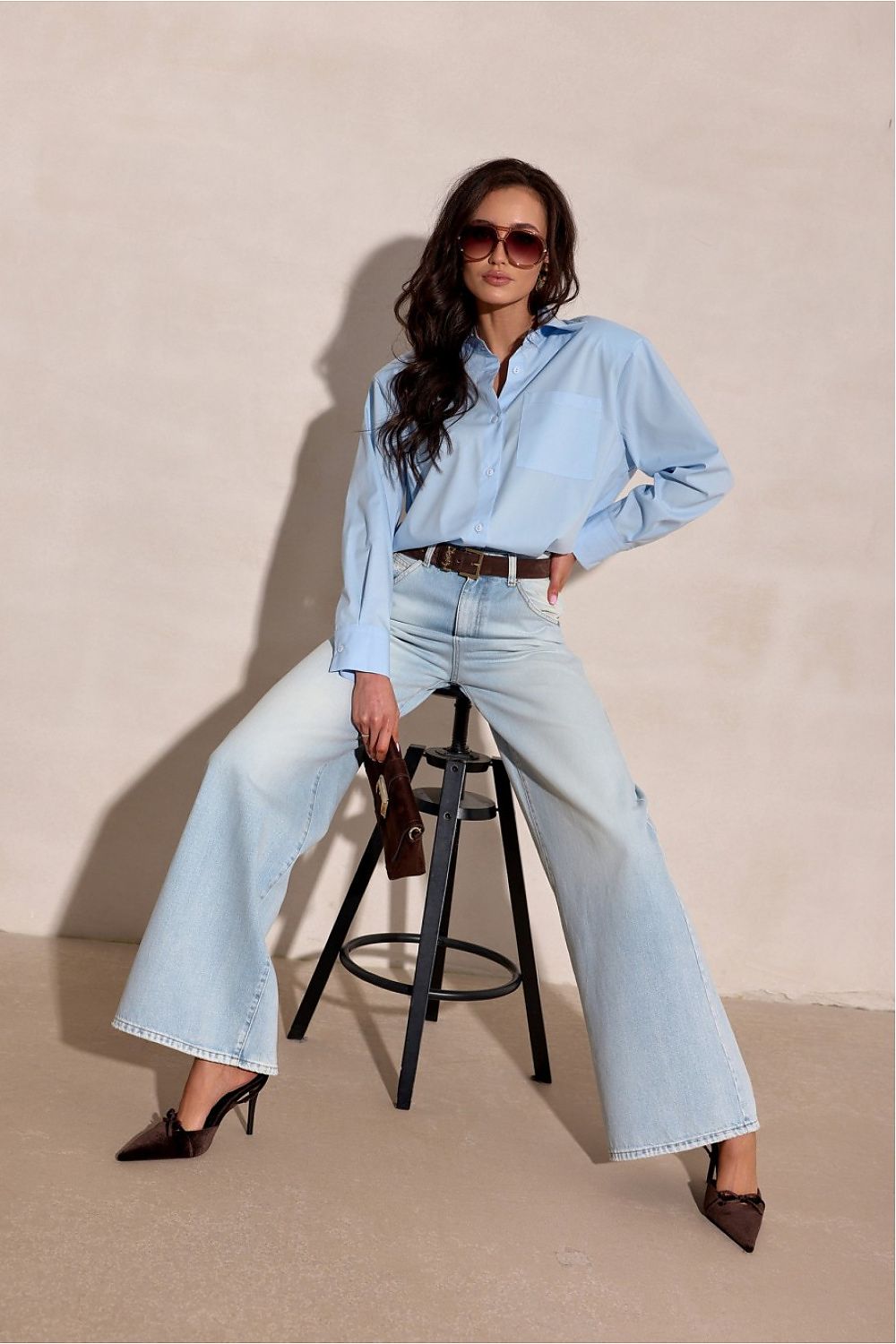 Chemise manche longue model 224034 Roco Fashion