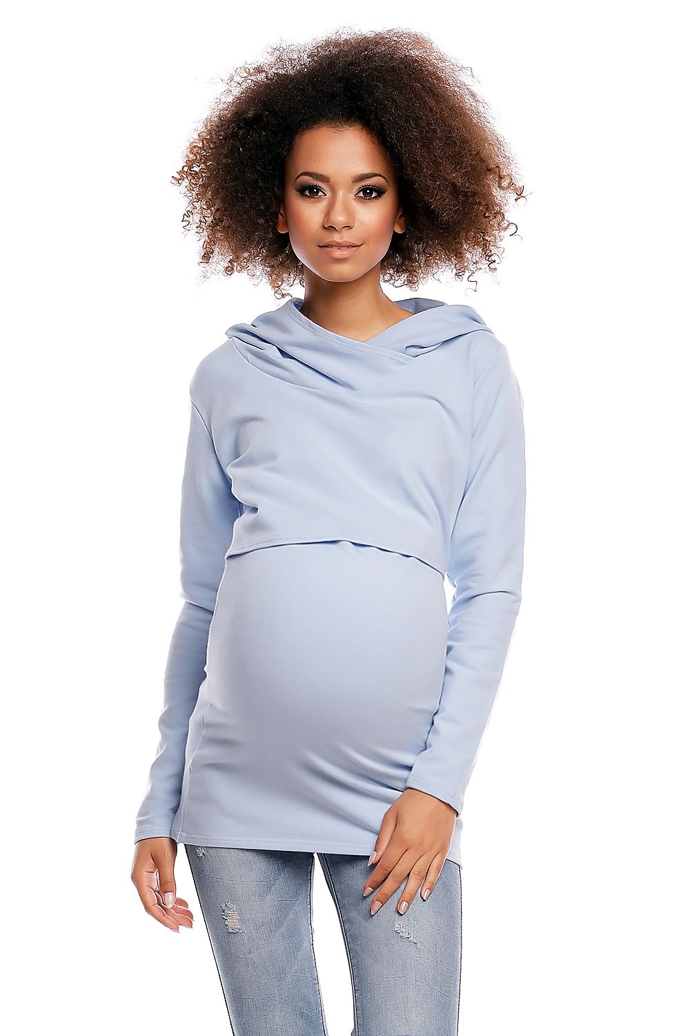 Sweatshirt grossesse model 84457 PeeKaBoo