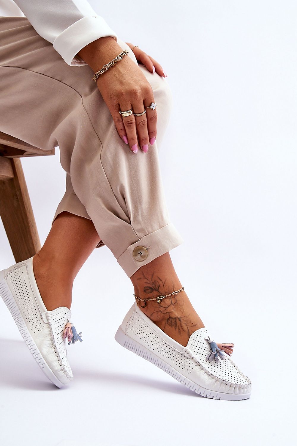 Moccasins model 180117 Step in style