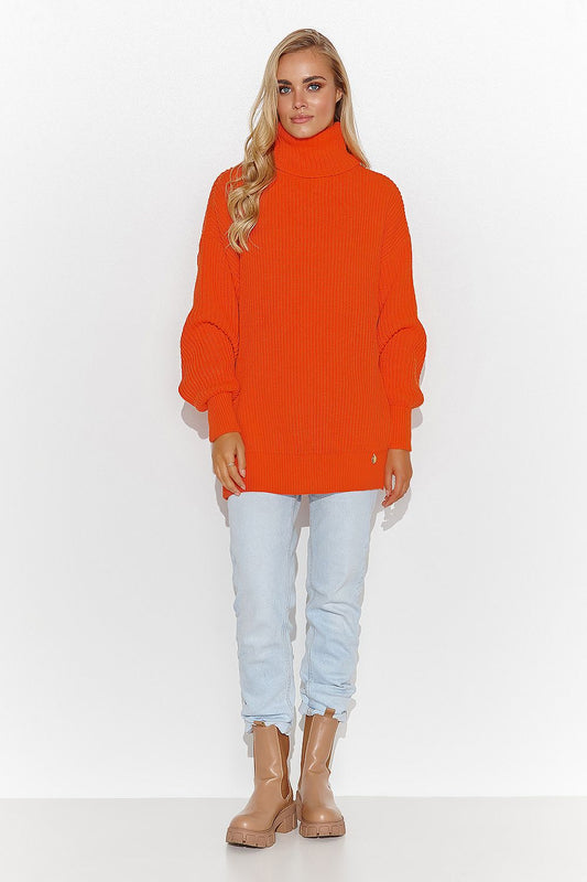 Col roulé model 185213 Makadamia