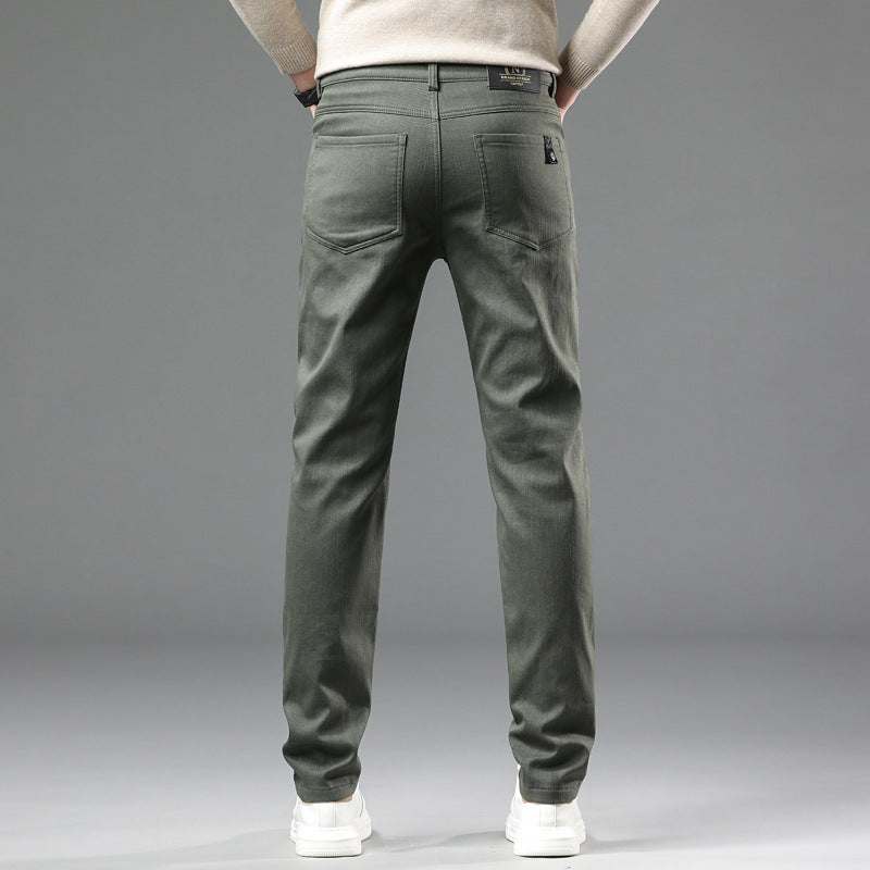 Pantalon homme décontracté léger et luxueux, extensible et infroissable, facile à assortir