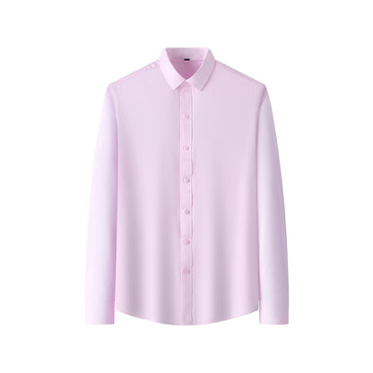 Chemise à manches longues pour homme entièrement élastique