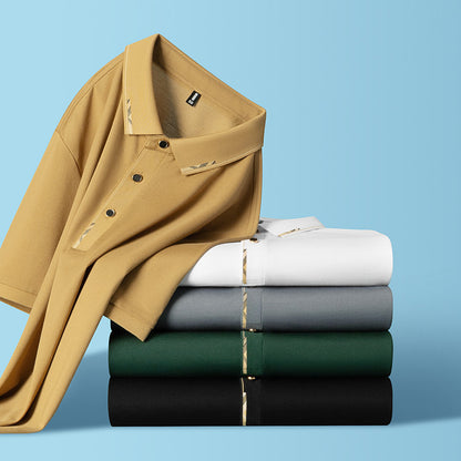 Polo d'été confortable, respirant et frais pour homme