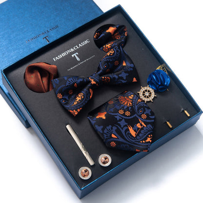 Coffret 8 pièces pour homme avec cravate
