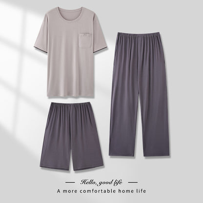 Ensemble trois pièces pour la maison.