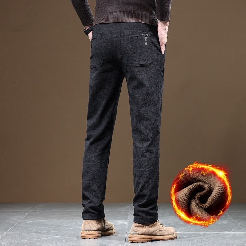Pantalon homme doublé polaire