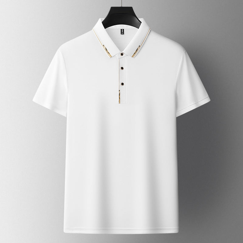 Polo d'été confortable, respirant et frais pour homme