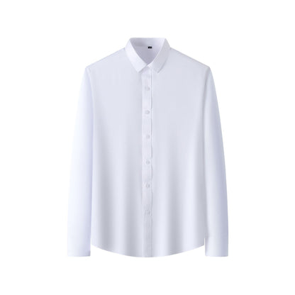 Chemise à manches longues pour homme entièrement élastique
