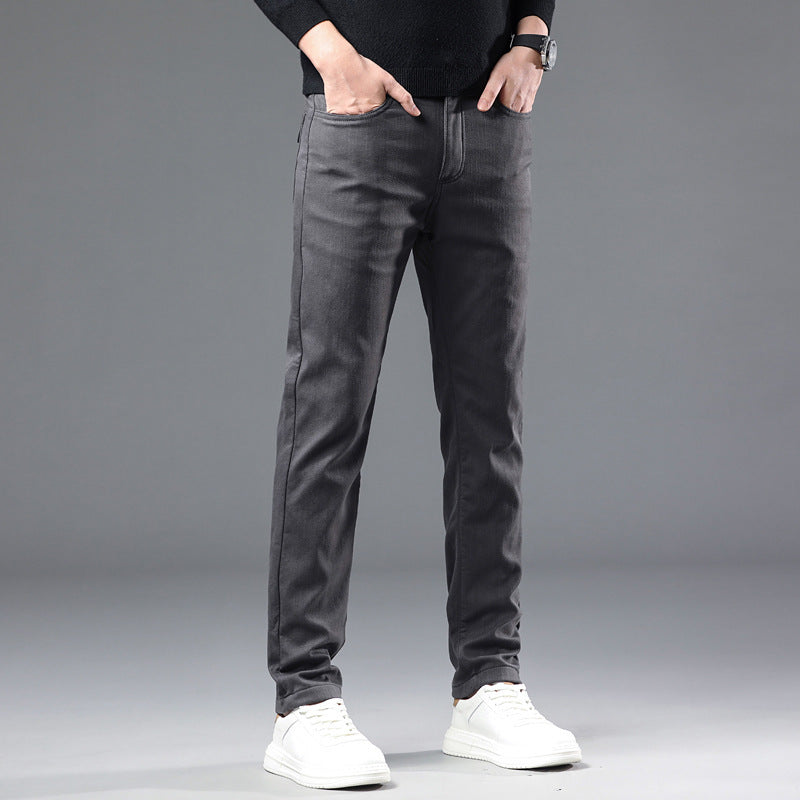 Pantalon homme décontracté léger et luxueux, extensible et infroissable, facile à assortir