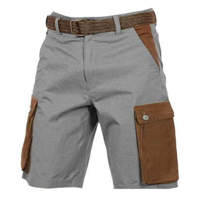 Short droit en lin vintage pour homme