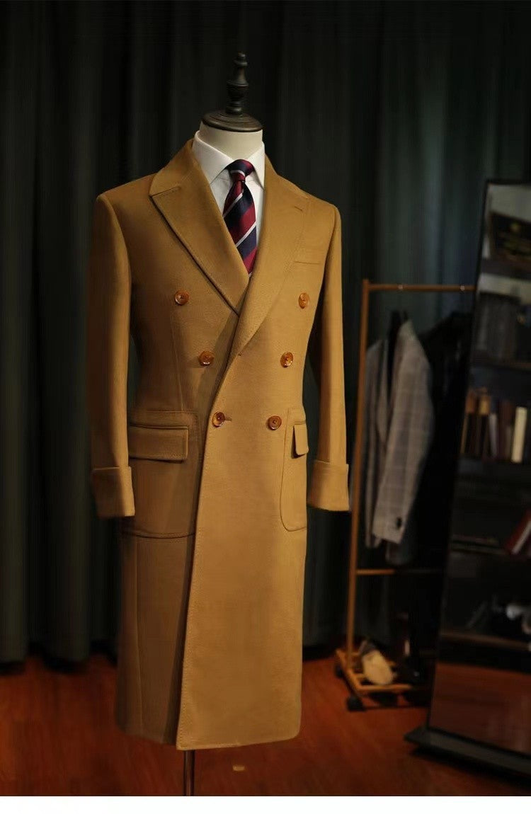 Manteau homme en laine