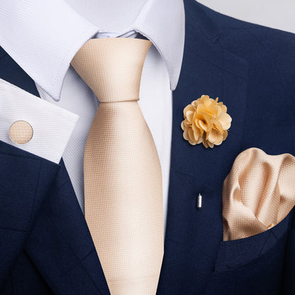 Ensemble cravate et pochette pour homme