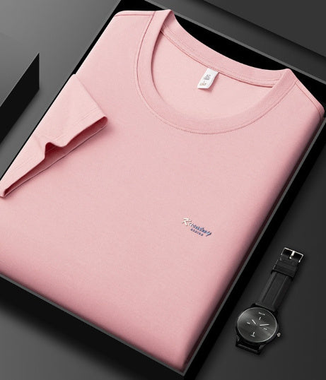 T-shirt à col rond en coton ICE antibactérien homme