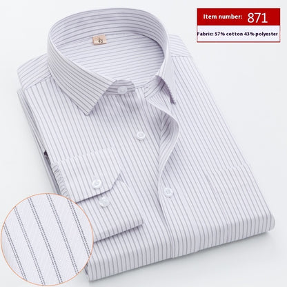 Chemise homme manches longues coupe ample