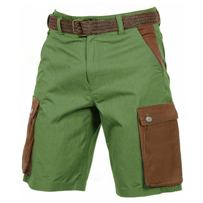 Short droit en lin vintage pour homme