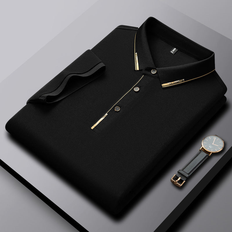 Polo d'été confortable, respirant et frais pour homme