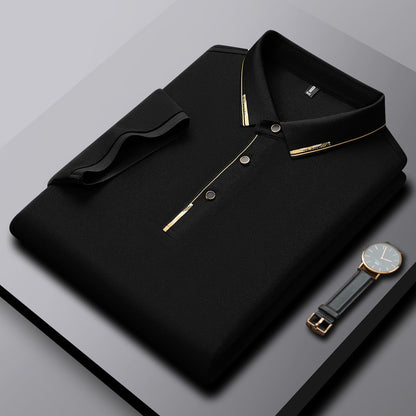 Polo d'été confortable, respirant et frais pour homme