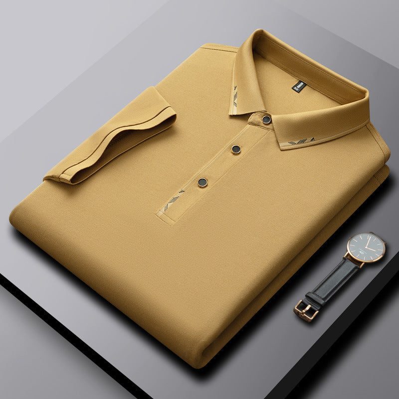 Polo d'été confortable, respirant et frais pour homme