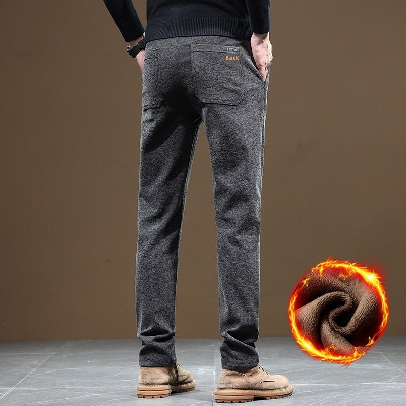 Pantalon homme doublé polaire