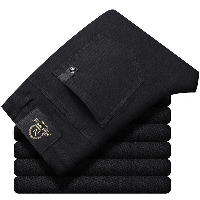 Pantalon homme décontracté léger et luxueux, extensible et infroissable, facile à assortir