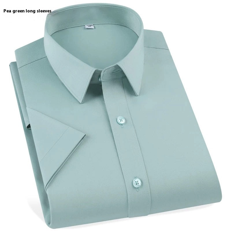 Chemise à manches longues pour homme entièrement élastique