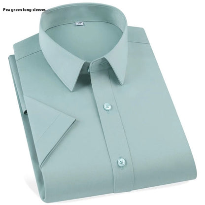 Chemise à manches longues pour homme entièrement élastique