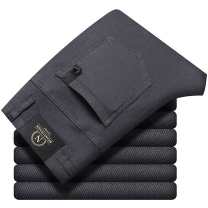 Pantalon homme décontracté léger et luxueux, extensible et infroissable, facile à assortir