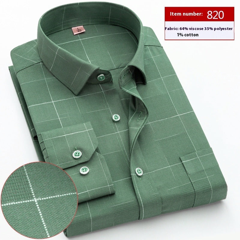 Chemise homme manches longues coupe ample