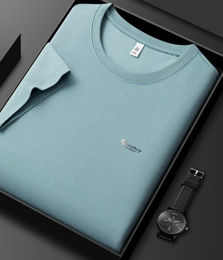 T-shirt à col rond en coton ICE antibactérien homme