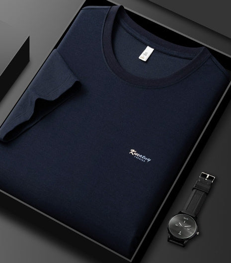 T-shirt à col rond en coton ICE antibactérien homme