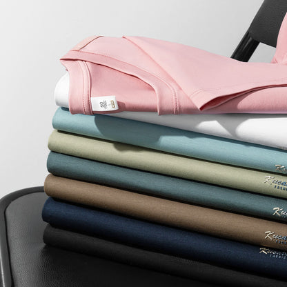 T-shirt à col rond en coton ICE antibactérien homme