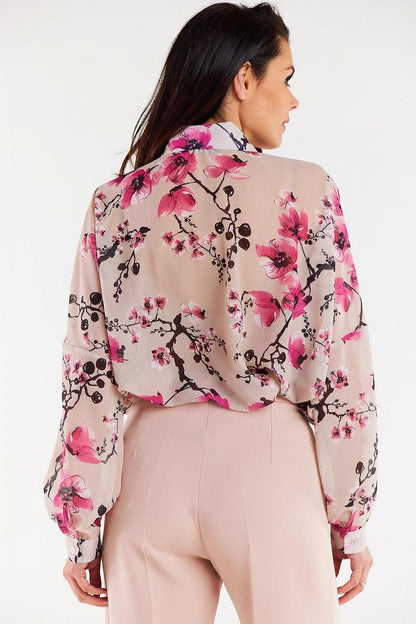  Chemise manche longue model 196619 awama 