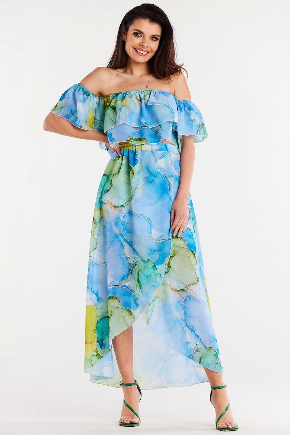  Jupe longue model 196622 awama 