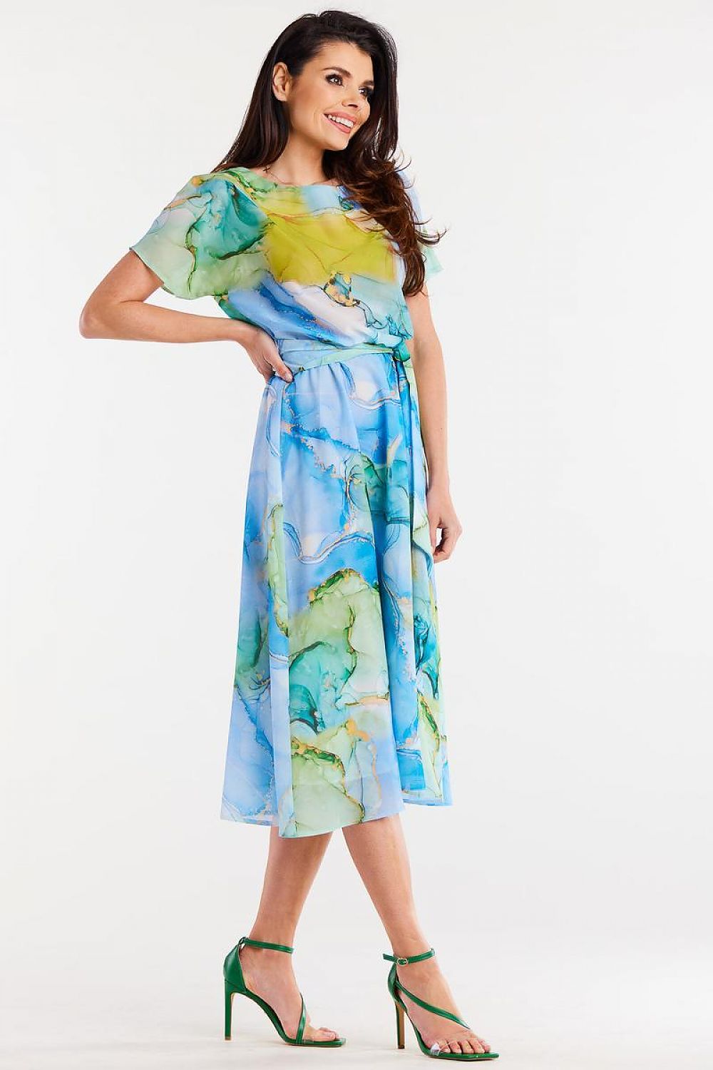  Robe de jour model 196703 awama 