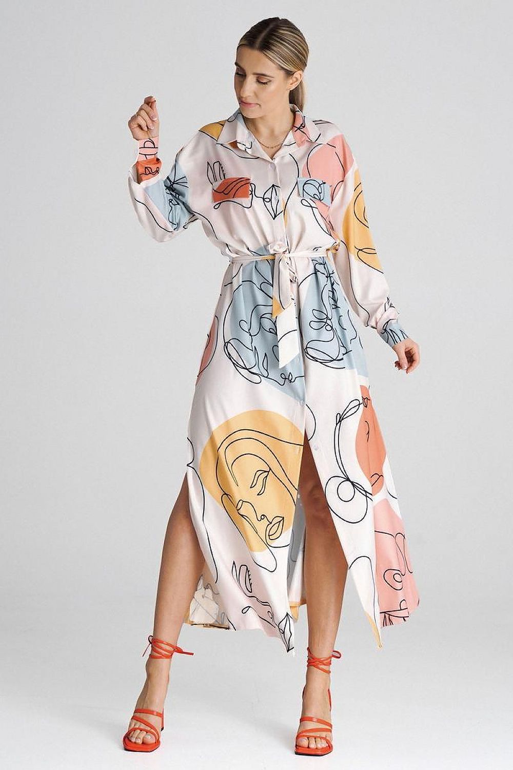  Robe de jour model 197187 Figl 