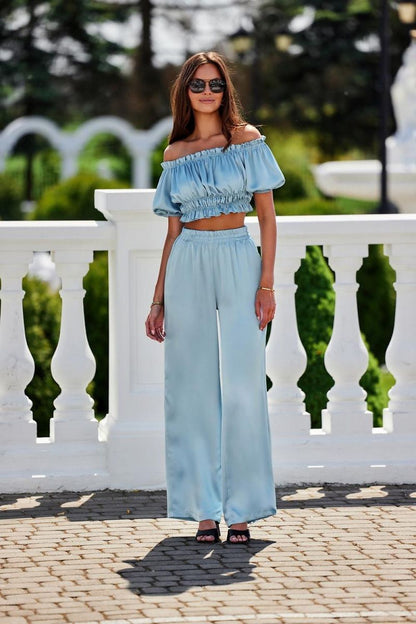  Pantalon femme model 197358 Roco Fashion 