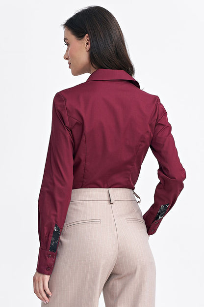 Chemise manche longue model 200394 Nife - Nainette.fr