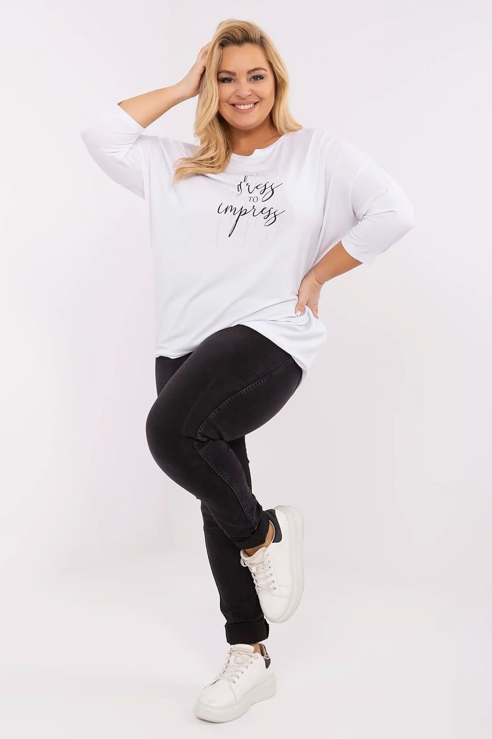 Chemisier grande taille model 212681 Relevance - Nainette.fr