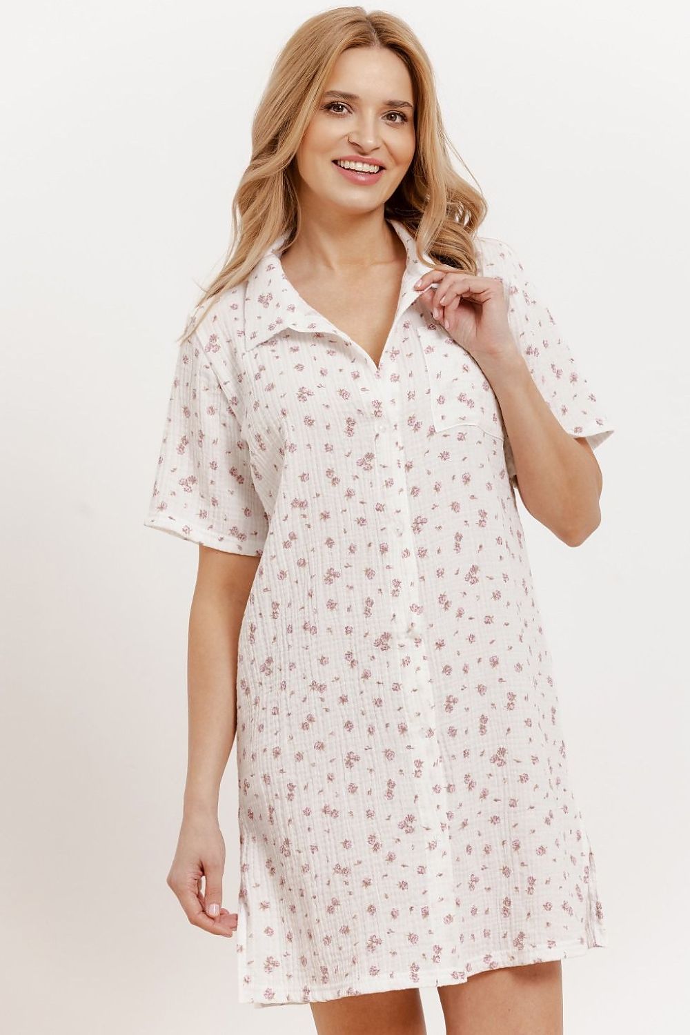 Chemise de nuit model 216255 Taro - Nainette.fr