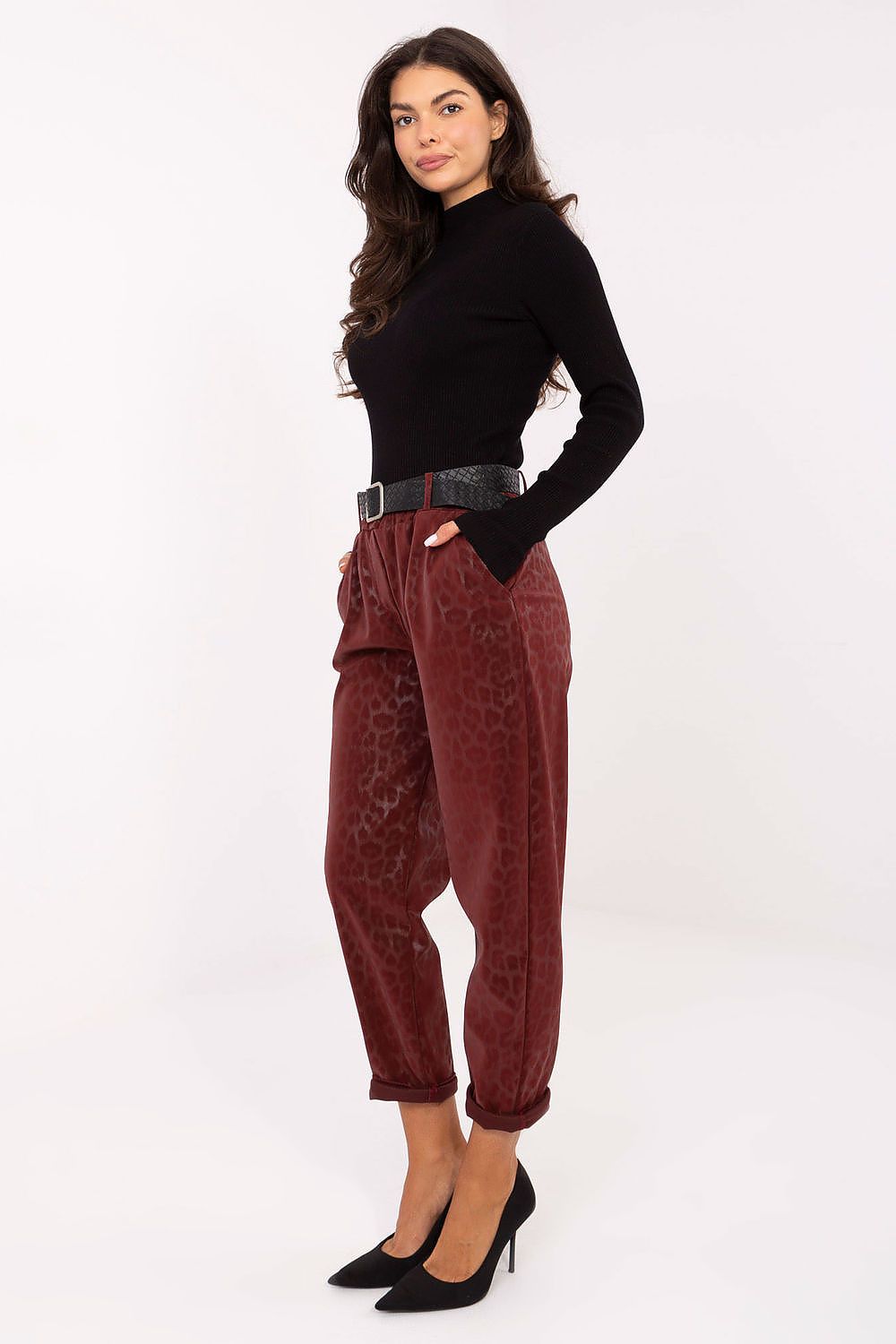  Pantalon femme model 218447 Italy Moda 
