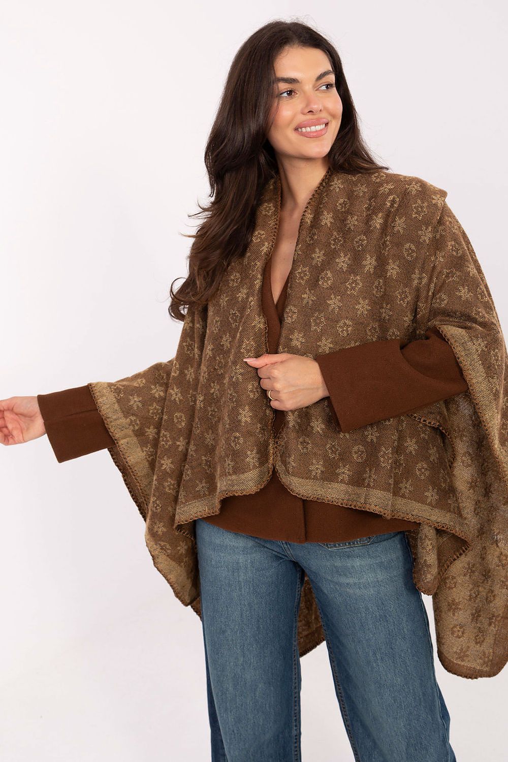 Poncho model 218599 Factory Price - Nainette.fr