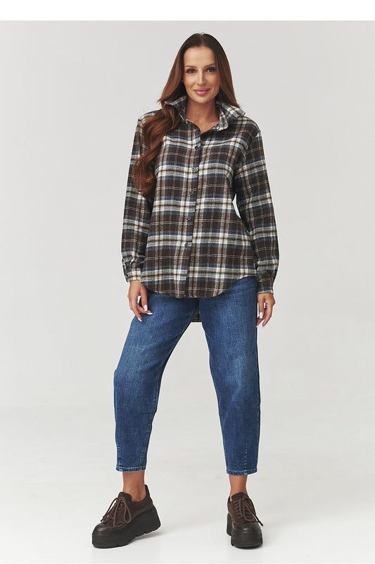  Chemise manche longue model 219731 Makadamia 