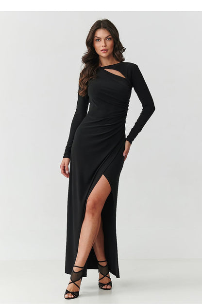  Robe longue model 220425 Makadamia 